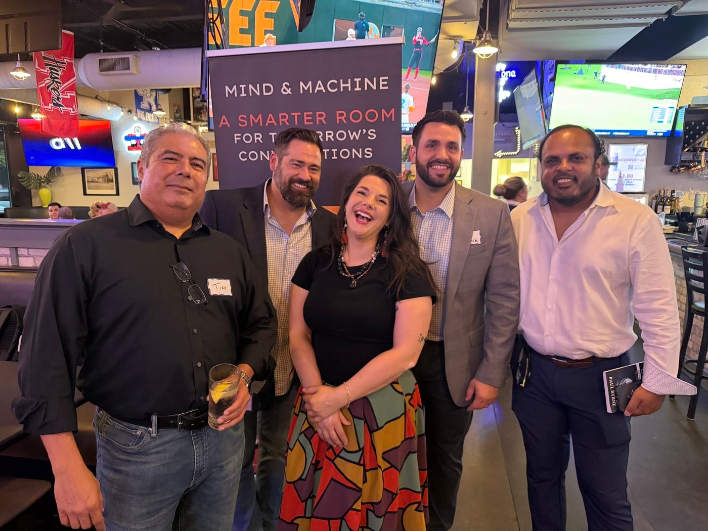 Attendees at a Mind & Machine DFW event