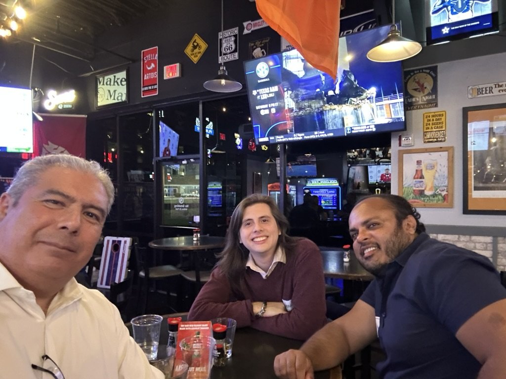 Volunteers at a Mind & Machine DFW event