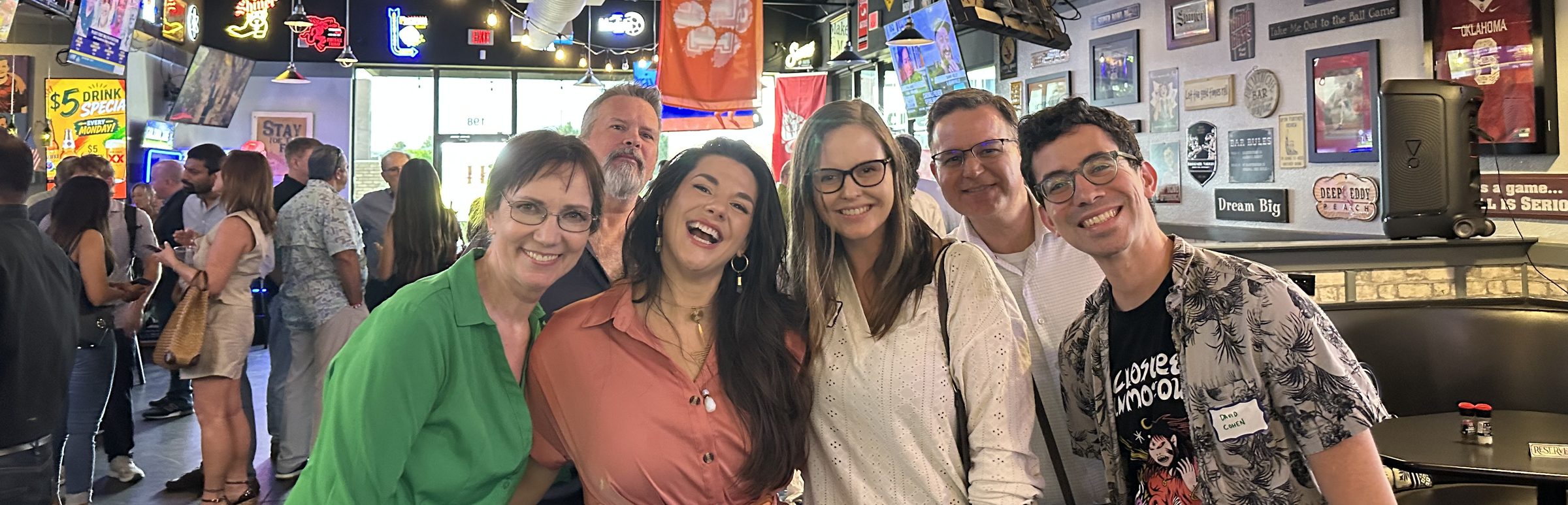 Group of Mind & Machine DFW community members
